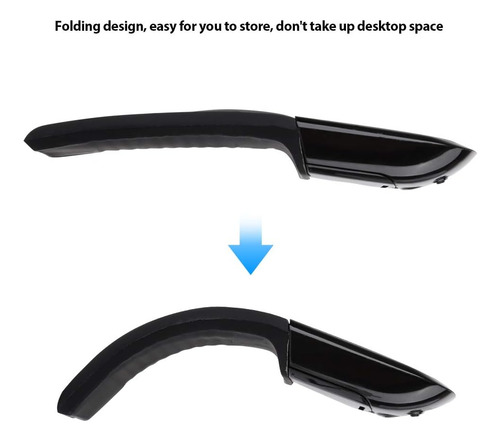 Mouse Inalámbrico Sungooyue, Mouse Plegable Con Receptor 160