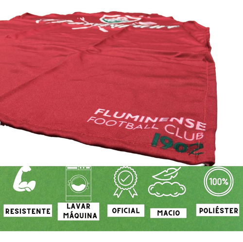 Kit Churrasco Avental Fluminense Churraco+taça Windsor Selo