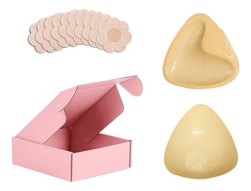Invisible Adhesive Push Up Bra Sticky Strapless, Sujetador