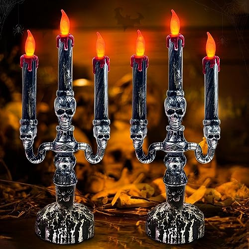 Turnmeon 2 Pcs Lámpara De Velas Xz5q1