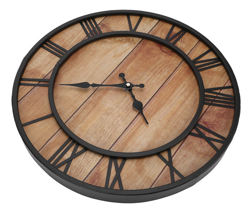Reloj De Pared Vintage De Hierro Forjado Para Decoración Del