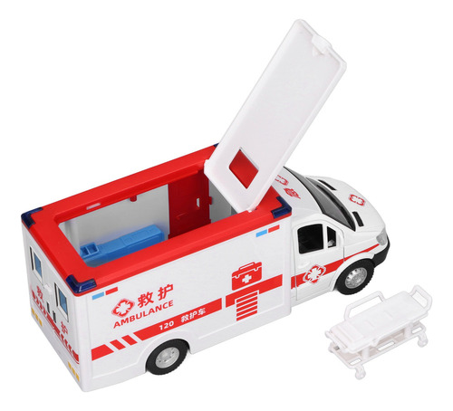 Ambulancia De Juguete De Aleación