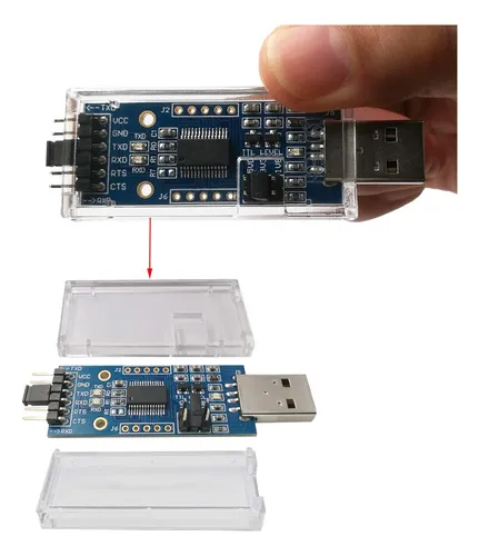 Dsd Tech Sh-u09c2 Adaptador Usb A Ttl Integrado Ftdi Ft232rl