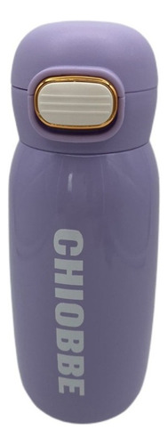 Garrafa Térmica Para Corridas Escola Treino Academia 400ml Cor Roxo
