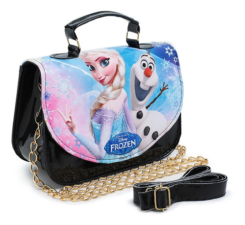 Bolsa Frozen Princesa Ombro Minibag Moda Blogueira