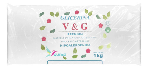 Base Glicerinada Premium Veg Branca Para Sabonetes