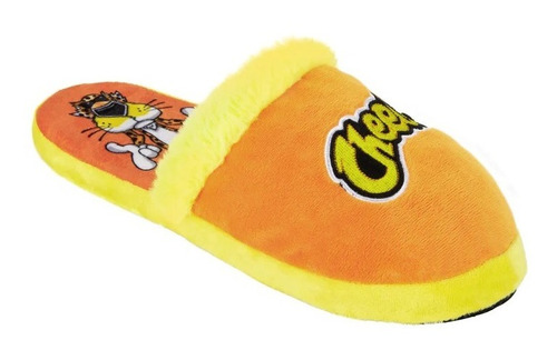  Pantuflas Cheetos - Odd Fuzzy Slides - Size Large Novedosas