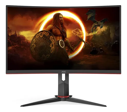 Monitor Gamer Curvo Aoc C24g2 23.6in Fhd 165hz 1ms Freesync