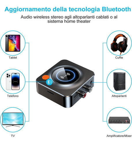 Receptor Bluetooth Nfc Receptor De Audio Bluetooth 5.1