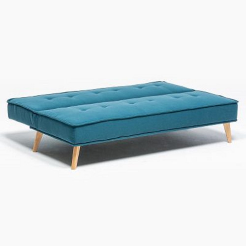 Imagen 3 de 4 de Sofacama Chic Tela Azul