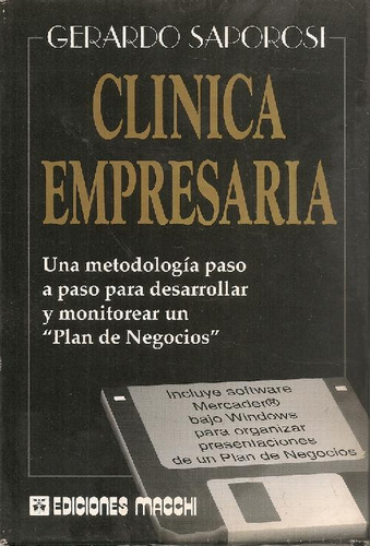 Libro Clinica Empresarial Con Disquete, Una Metodologia Paso