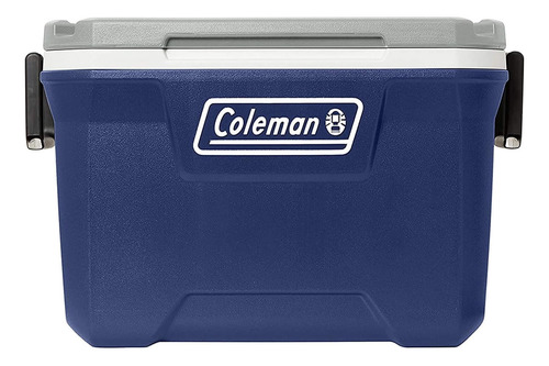 Hielera 52 Qt 49 Lts 85 Latas Azul/tapa Gris Coleman