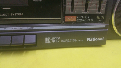 Radio-gravador Panasonic, Modelo Rxc37 (usado ) (Usado)