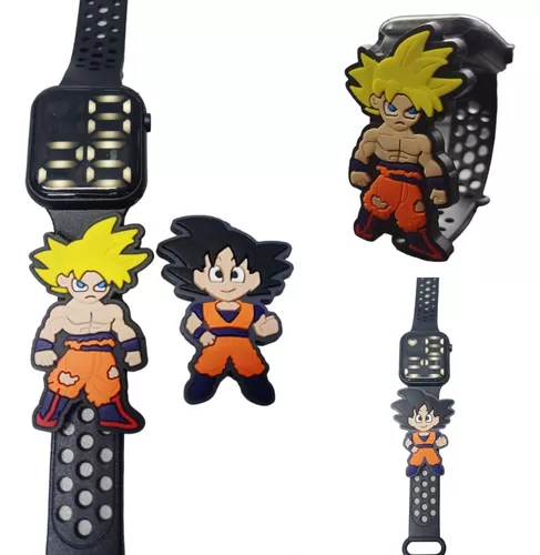 Relógio De Parede Desenho Dragon Ball Goku no Shoptime