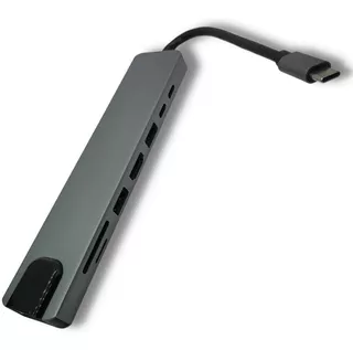 Hub Usb C 3 Usb C Dock 8 En 1 Thunderbolt 3 Compatible Macd0