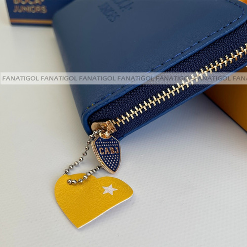 Imagen 3 de 10 de Billetera Boca Juniors Mujer Con Licencia Oficial