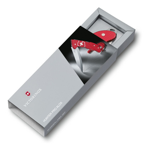 Imagen 7 de 8 de Navaja Hunter Pro Alox Roja Victorinox