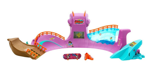 Hot Wheels Skate Pista De Juguete Skatepark De Pulpo