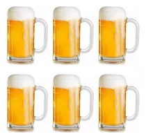 Comprar Pack 6 Vasos Jarras De Cerveza De 500 Cc