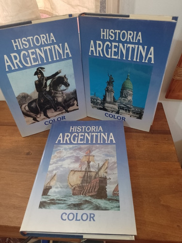 Historia Argentina Color - 3 Tomos - Grupo Editor