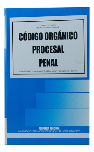 Codigo Organico Procesal Penal 