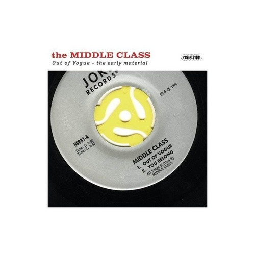 Middle Class Out Of Vogue: The Early Material Usa Import Cd