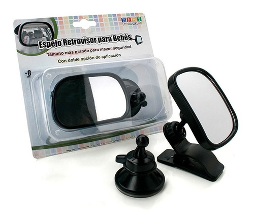Imagen 2 de 10 de Espejo Delantero Auto Para Observar Bebé - Baby Innovation