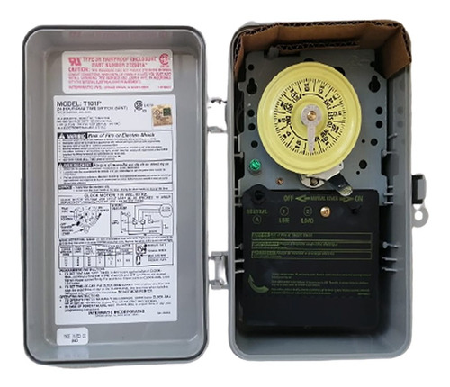Imagen 1 de 4 de Reloj Intermatic Timer Automatización Albercas 110v O 200v