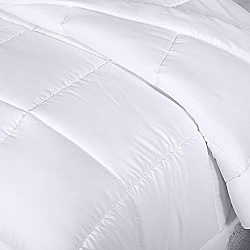 Utopia Edredon Acolchado Alternativo Queen Size Color Blanco