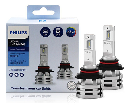 Philips 9005 9006 Led Ultinon Essential G2 - Lámparas De Coc