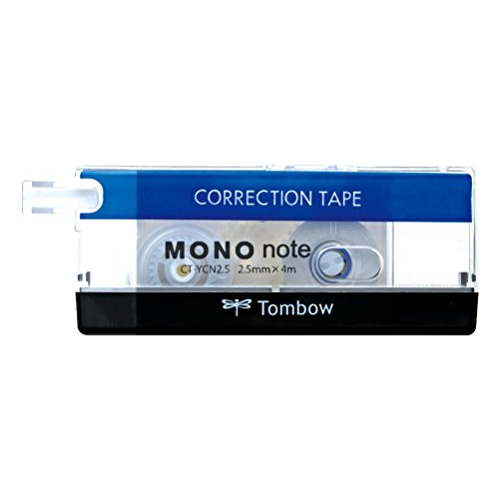 Cinta Correctora Mono Nota Estándar De 2,5 Mm W 4m Ct-ycn2.5