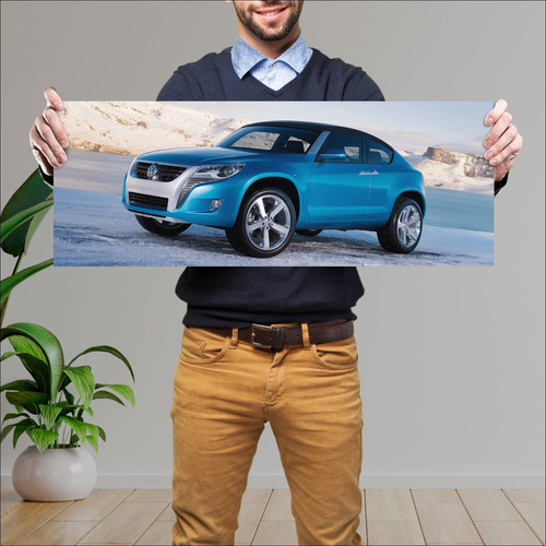 Cuadro 30x80cm Auto 2006 Volkswagen Concept A 46 241