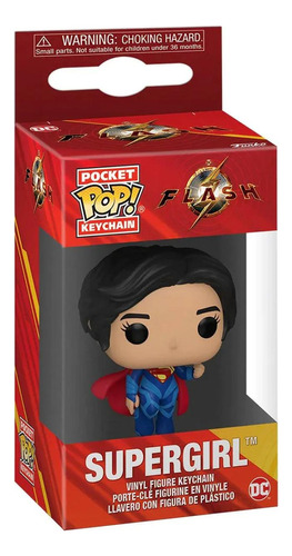 Funko Pop Keychain: Dc The Flash - Supergirl Llavero