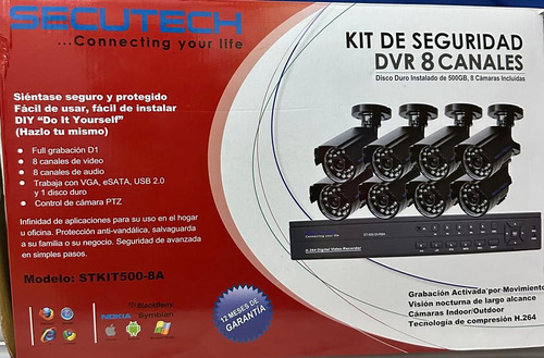 Kit De Camaras De Seguridad Dvr - Cicuitos Cod-270-00260