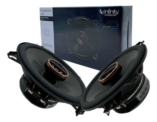 Bocinas 5.25 PuLG 45w Rms 3 Ohms Infinity Ref507f Color Negro