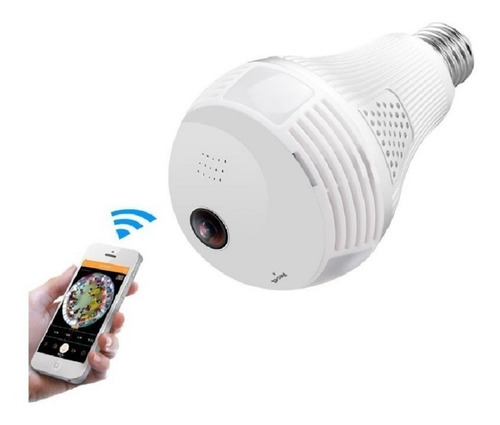 Camara De Seguridad 360 Bombillo Discreta Wifi