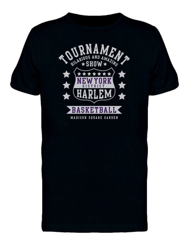 Deportivo Harlem Basketbol Playera De Hombre