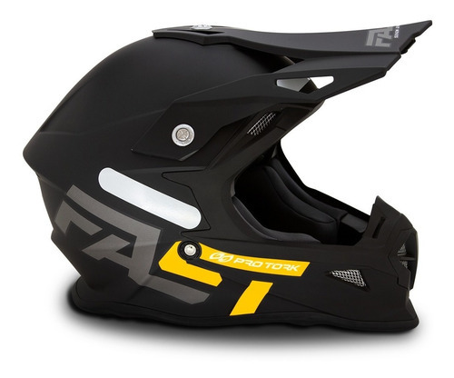 Capacete Trilha Off Road Motocross Fast Solid Tam 56 58 60