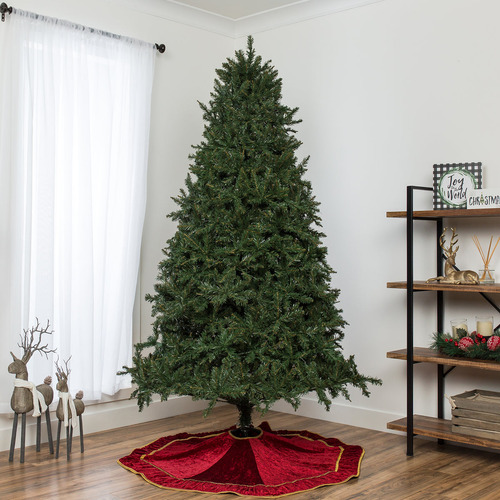 Árbol De Navidad Artificial De Abeto Douglas 9 Ft
