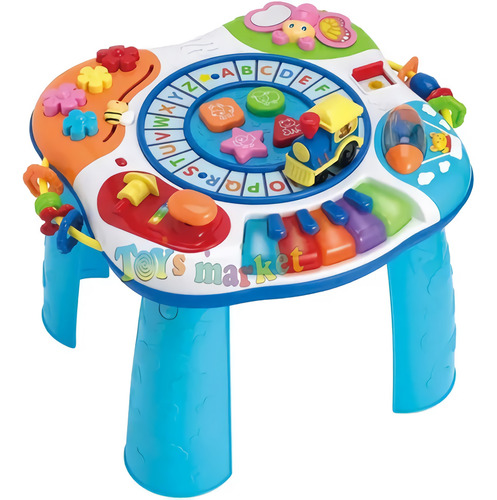 Mesita Mesa De Actividades Luz Y Sonido Win Fun + Promo