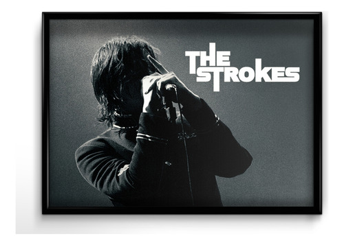 Cuadro The Strokes Julian 30x40 (marco+lámina+vidrio)