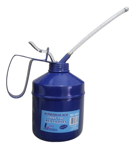 Almotolia De Aço Gatilho 1000 Ml - 1 Litro Lotus