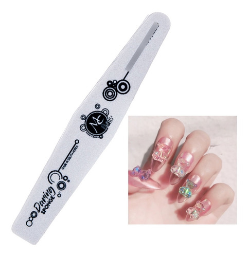 Mc Nails Lima Uñas Daring Esponge Profesional 180/220 4 Pzs