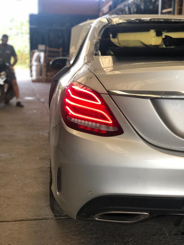 Imagem 8 de 8 de Sucata Mercedes Benz C250 2015/2016 Prata 211cvs