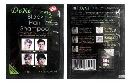 Wa Shampoo Escurecedor De Cabelo 20, SachĂȘ Preto De