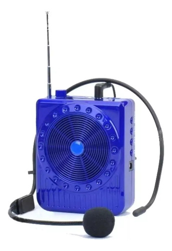 Megafóno Amplificador Portátil Micrófono Radio Irm-09188