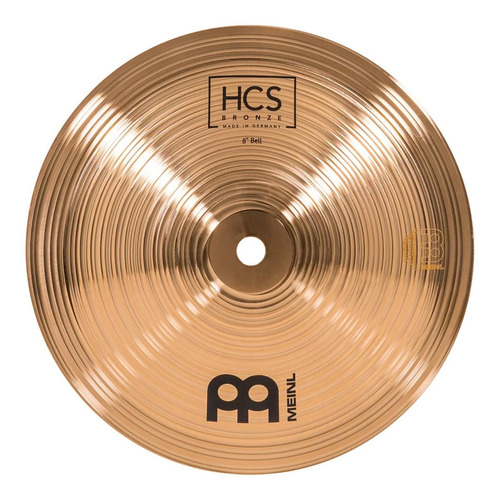 Meinl Hcsb8b Platillo Efecto Campana 8 Pulgadas Para Batería Color Dorado