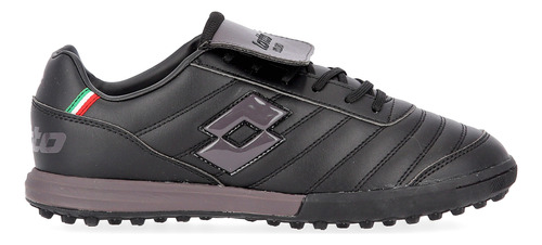 Lotto Botines Futbol Stadio 500 Tf Hombre En Negro | Stock C