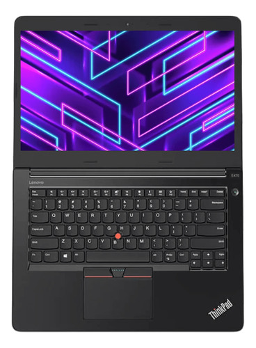 Notebook Lenovo Thinkpad E470 Core I5 7ª Ram 8gb Ssd 480gb Cor Preto