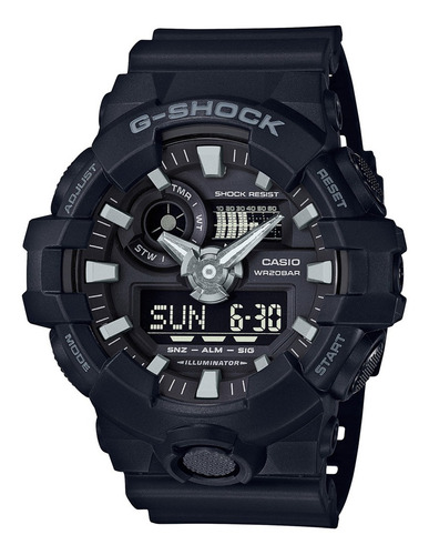 Reloj G-shock Hombre Ga-700-1bdr
